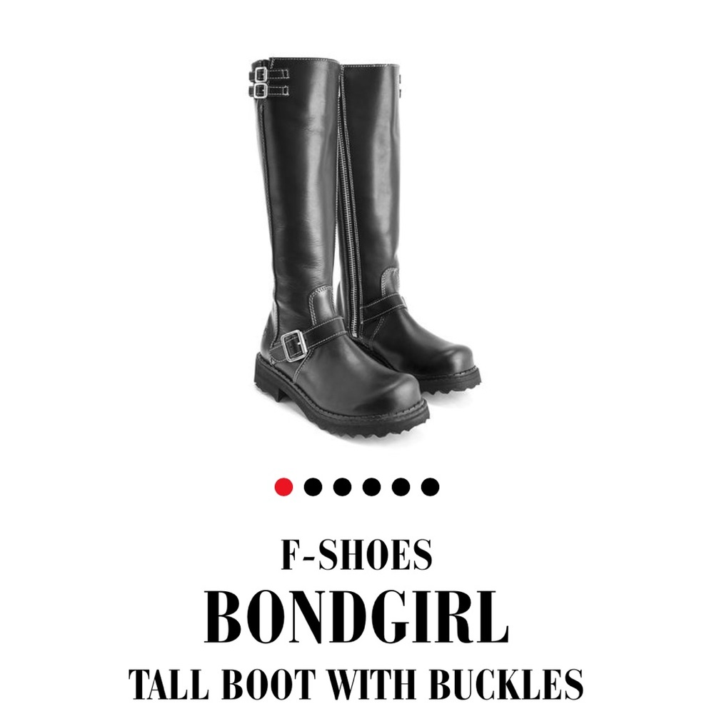 Fluevog Bond Girl boots (used)